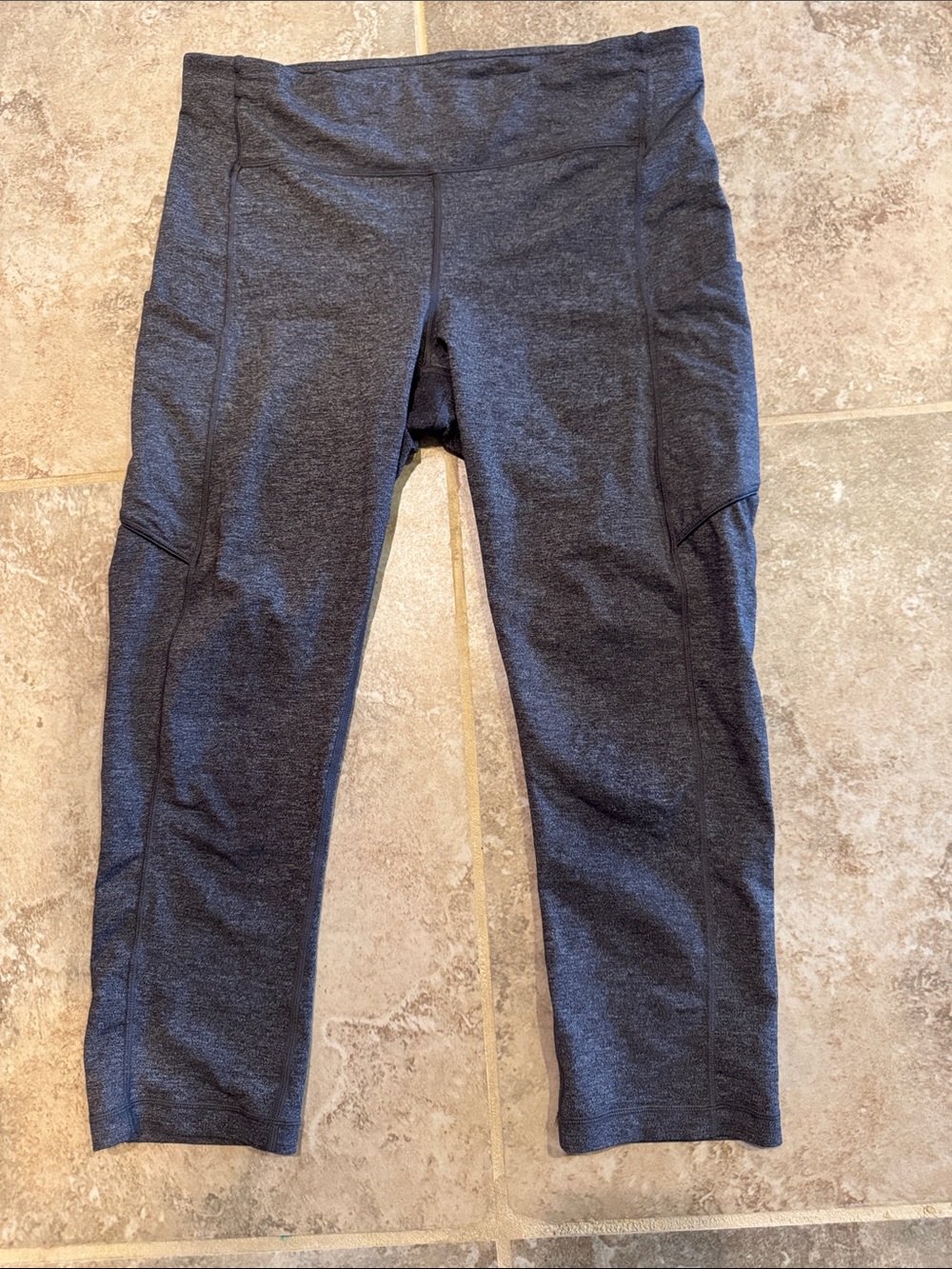 lululemon athletica Dark Gray Heather Leggings